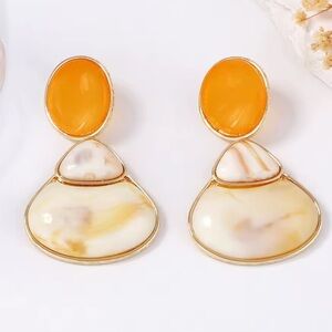New! Zara vintage color full earrings